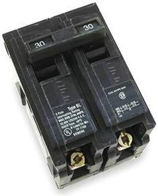 Alt view image 3 of 4 - SIEMENS B215 Miniature Circuit Breaker, BL Series, 15A, 2 Pole, 120/240V AC,