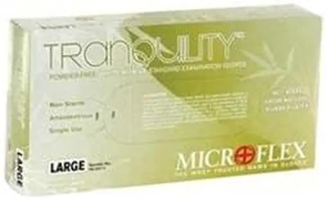 Alt view image 2 of 5 - MICROFLEX TQ-601-XL Disposable Gloves, Nitrile, Powder Free, White, Xl, 100 PK