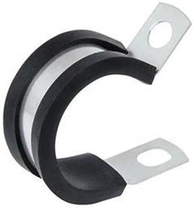 Alt view image 2 of 4 - KMC COL1409AL Cable Clamp, Aluminum, 7/8 in Bundle Dia., Black, 25 PK