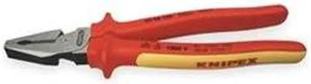 Alt view image 3 of 4 - Knipex Linemans Plier,9" L,Ergonomic  02 08 225 SBA