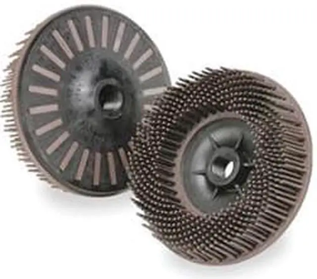 Main image of SCOTCH-BRITE 61500189164 Bristle Disc,4.5 In Dia,3/4 In Trim,36G