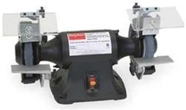 Main image of DAYTON 2LKR6 Bench Grinder, 6 in Max. Wheel Dia, 5/8 in Max. Wheel Thickness,