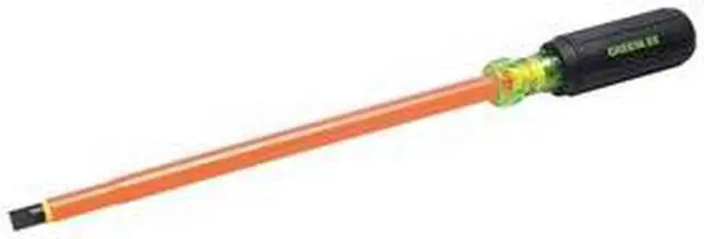 Alt view image 2 of 3 - GREENLEE 0153-17-INS Insulated Slotted Screwdriver 3/8 in Round