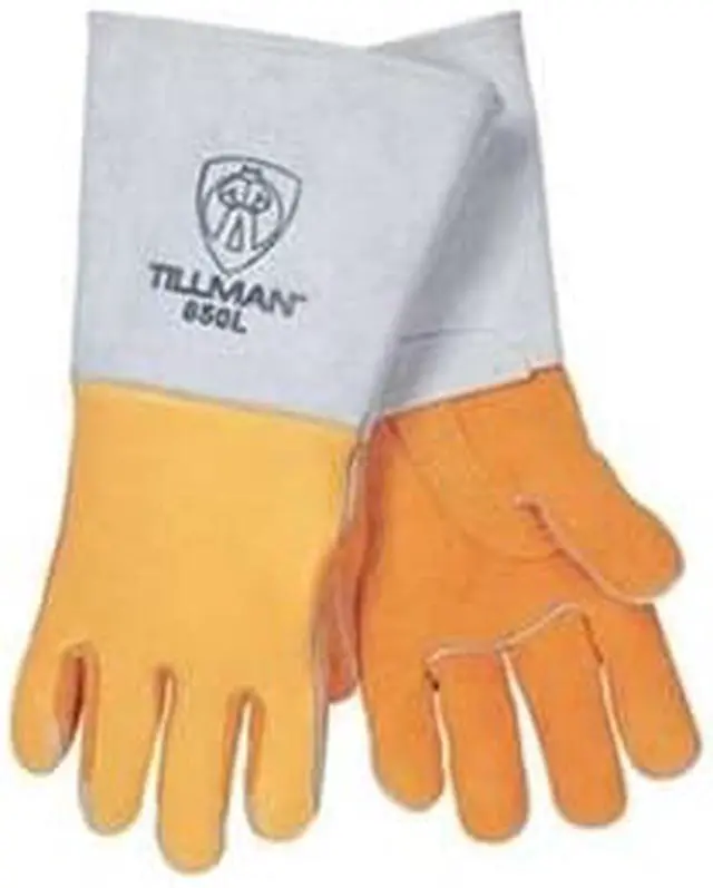 Alt view image 3 of 5 - Tillman 850 Premium Top Grain Golden Elkskin Welding Gloves, X-Large