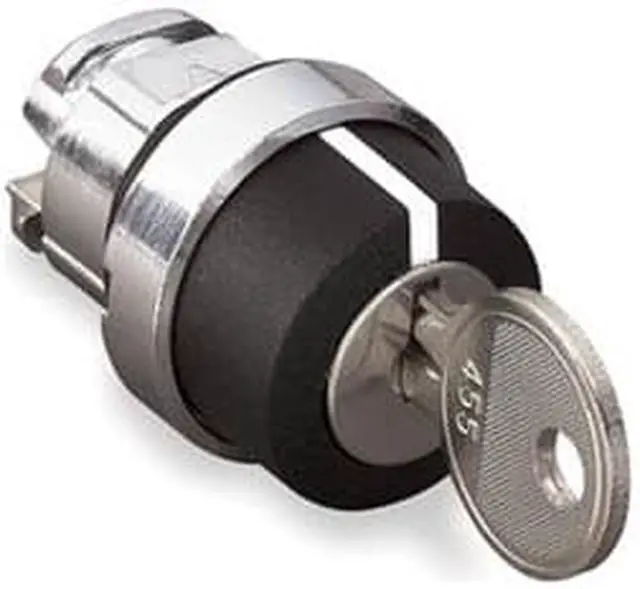 Main image of SCHNEIDER ELECTRIC ZB4BG08 Non-Illum Selector Swtch,22mm,3 Pos,Keyd