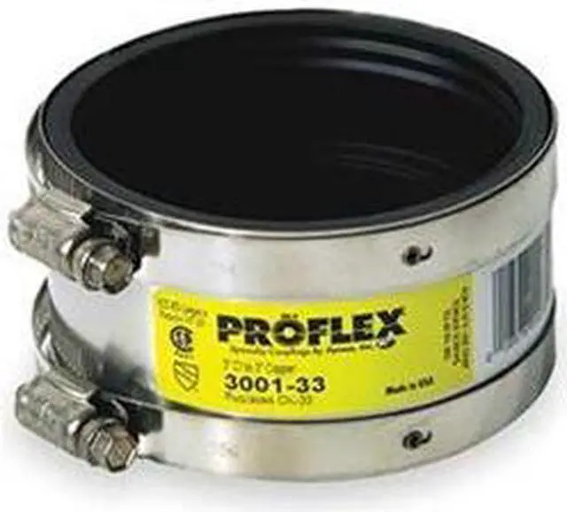 Alt view image 2 of 4 - ZORO SELECT 3001-33 Shielded Coupling,For Pipe Size 3" x 3"