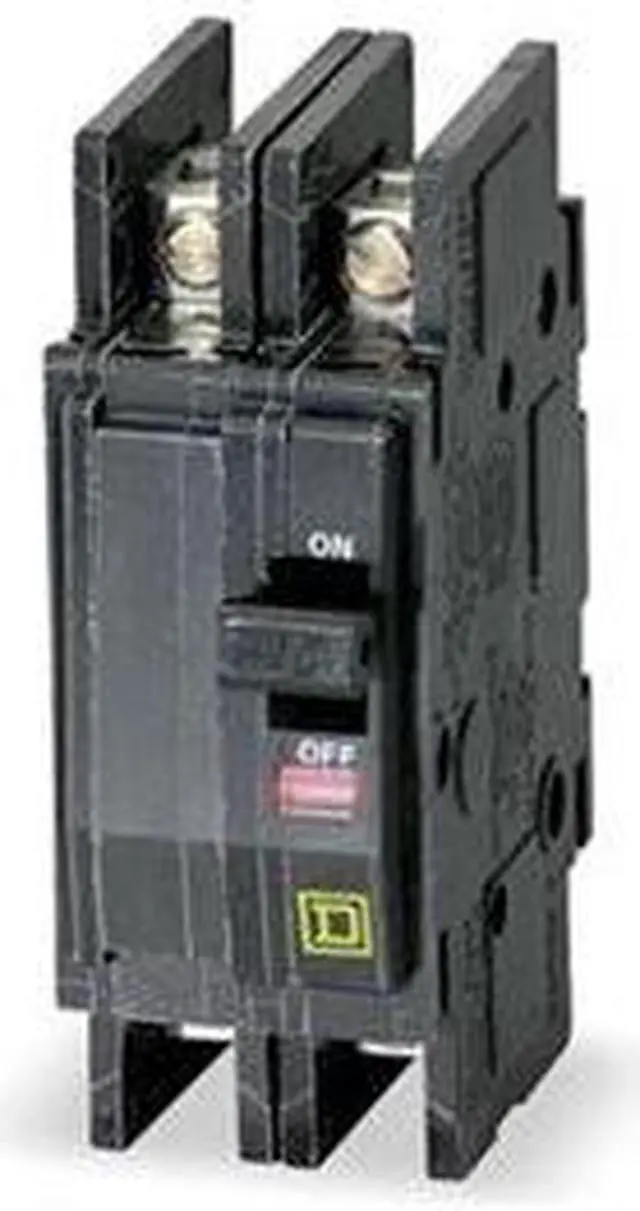 Alt view image 3 of 3 - SQUARE D QOU245 Miniature Circuit Breaker, QO Series, 45A, 2 Pole, 120/240V AC,