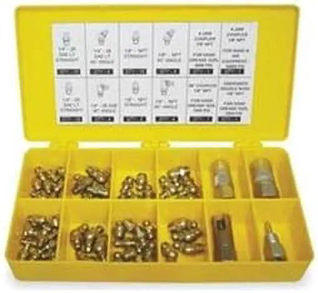 Main image of WESTWARD 2CAN7 Grease Fitting Kit,General All Purpose