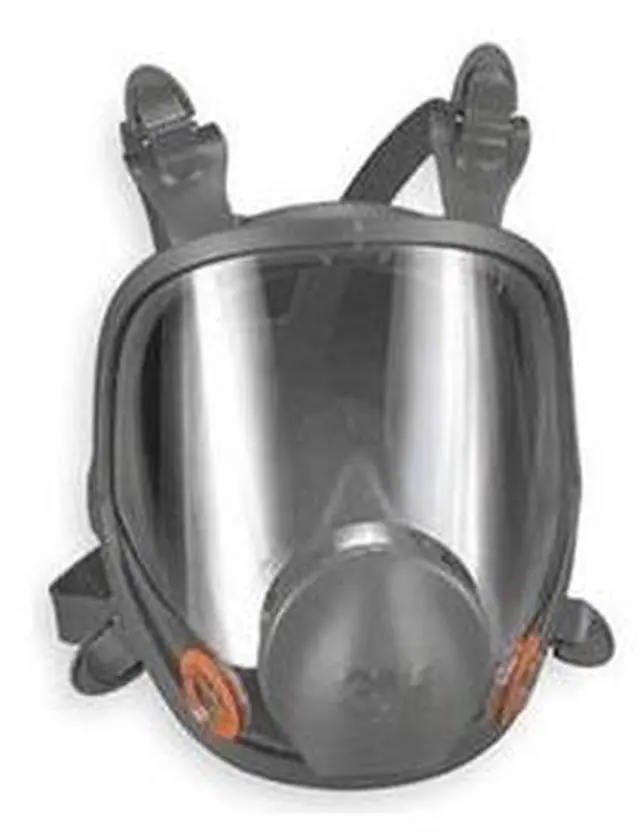 Alt view image 2 of 6 - 3M Large Thermoplastic Elastomer Full Face Reusable Series 6000 Facepiece