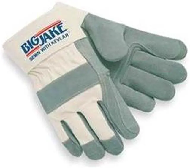 Alt view image 2 of 7 - Memphis Glove - 1711 - Big Jake X-large Doublepalm Leather Glove W/2-3