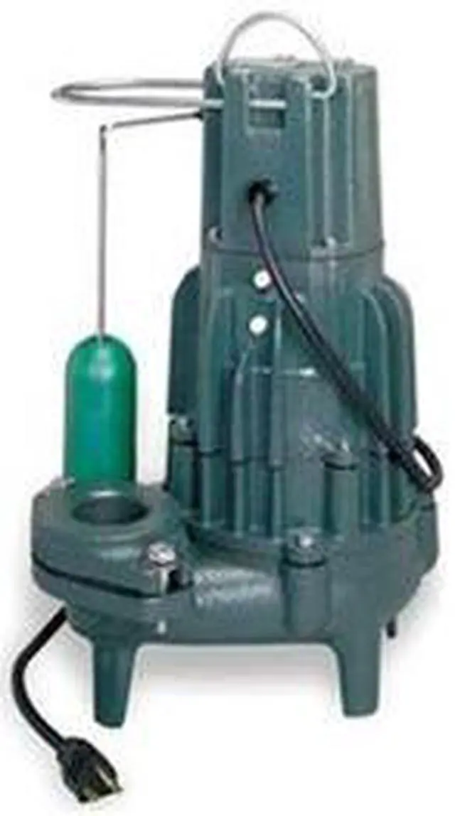 Main image of ZOELLER D293 Waste-Mate 1 HP 2" Auto Submersible Sewage Pump 230V Vertical