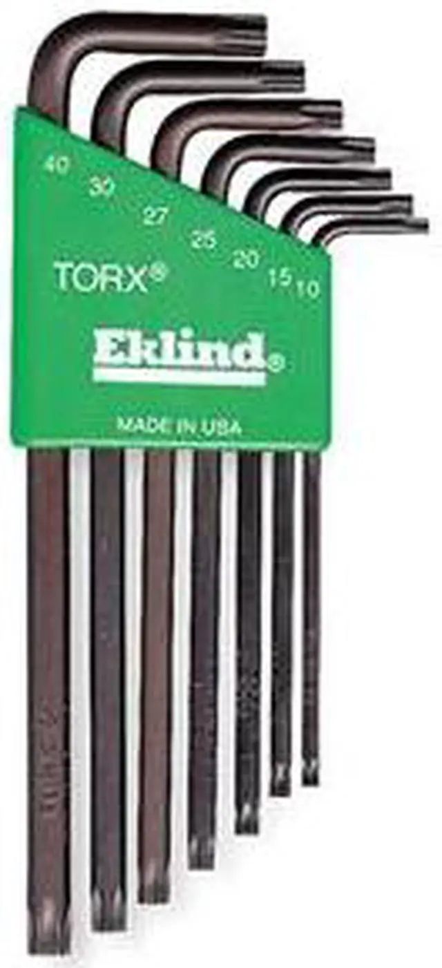 Main image of Torx Key Set, T10 - T40, L-Shaped, Long