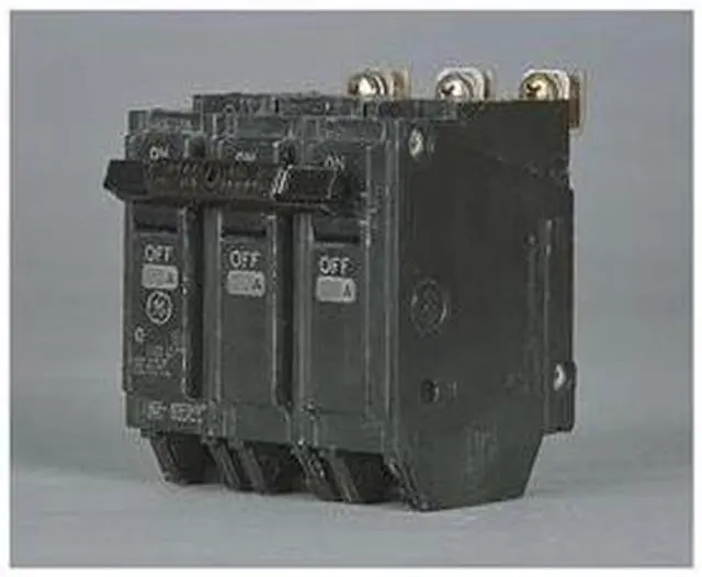 Main image of GE THHQB32020 Miniature Circuit Breaker, THHQB Series, 20A, 3 Pole, 240V AC,