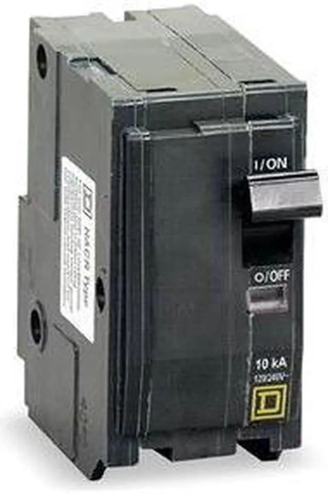 Main image of SQUARE D QO230HID Miniature Circuit Breaker, 30 A, 120/240V AC, 2 Pole, Plug In