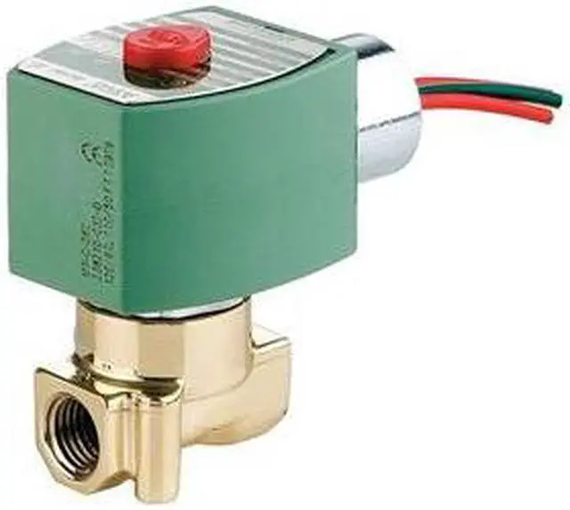 Main image of ASCO 8263H240LT 120V AC Brass Cryogenic Solenoid Valve, Normally Closed, 1/8 in