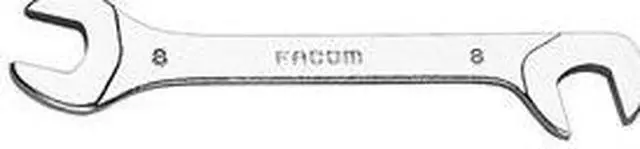 Main image of FACOM FM-34.14 Short Satin Angle Open-End Wrench - 14 mm