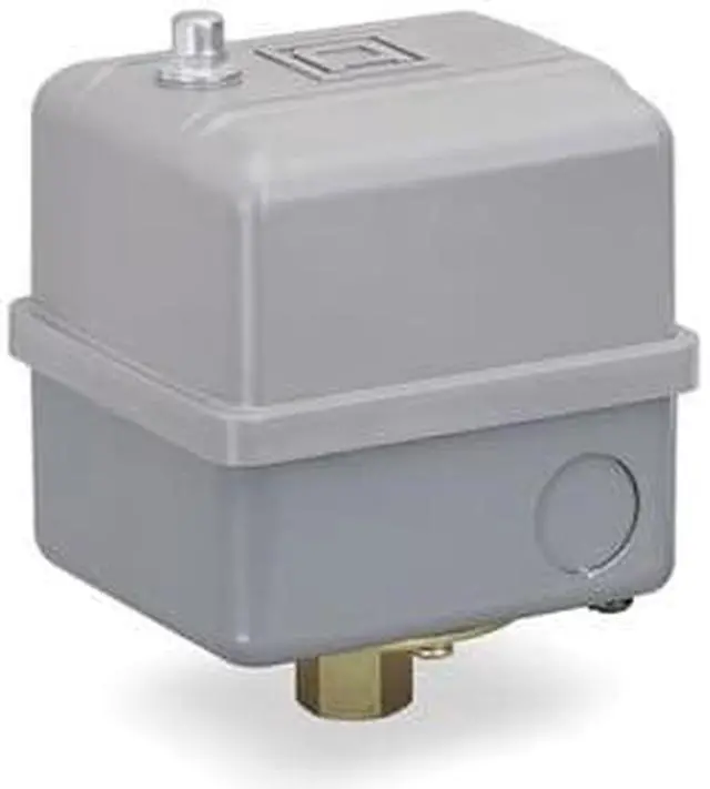 Main image of Pressure Switch, 40-20PSI, 1Port, DPST, 10A