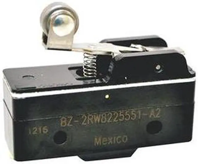 Main image of HONEYWELL BZ-2RW8225551-A2 Snap Action Switch, Lever, Roller, Short Actuator,