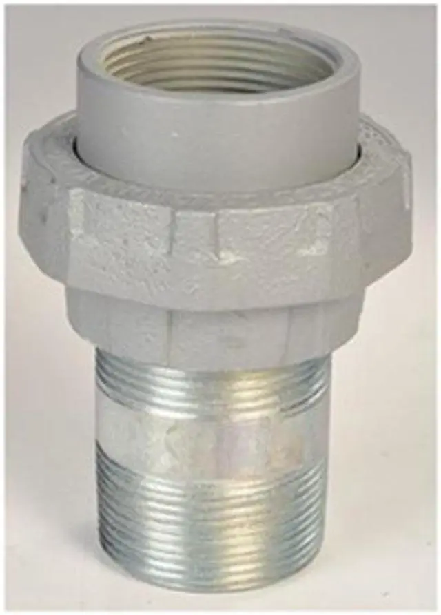 Alt view image 2 of 3 - 4-15/16" Union, 3-1/2" FNPT x 3-1/2" MNPT, Copper Free Aluminum