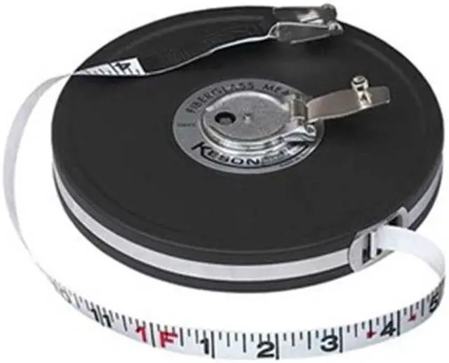 Main image of Keson Long Tape Measure,1/2 In x 50 ft,Black  MC-18M-50