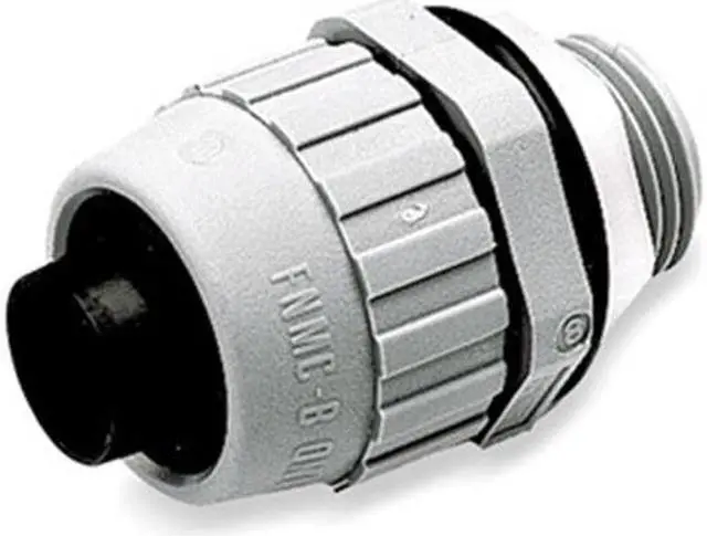 Alt view image 3 of 3 - HUBBELL WIRING DEVICE-KELLEMS P075NGYA Conduit Fitting Connector, 3/4 in,