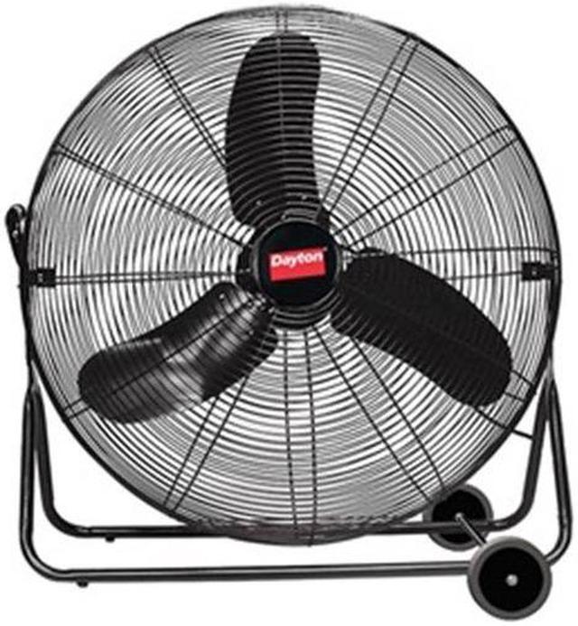 Main image of DAYTON 6AGZ0 Light Duty Quiet Design Industrial Fan, Floor Mount, 30 in Blade