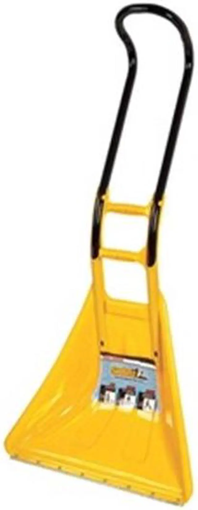 Alt view image 2 of 3 - ZORO SELECT 1625300 Snow Shovel, 13 1/4 in W x Steel Blade, 48 in L Fiberglass