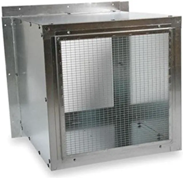Main image of DAYTON 3FKF4 Wall Housing,Galv Steel,For 12 In Fan