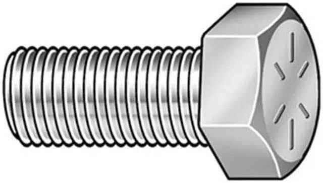 Main image of FABORY N04100.100.0200 1"-8 Grade 8 Hex Head Cap Screw, Steel, PK 5