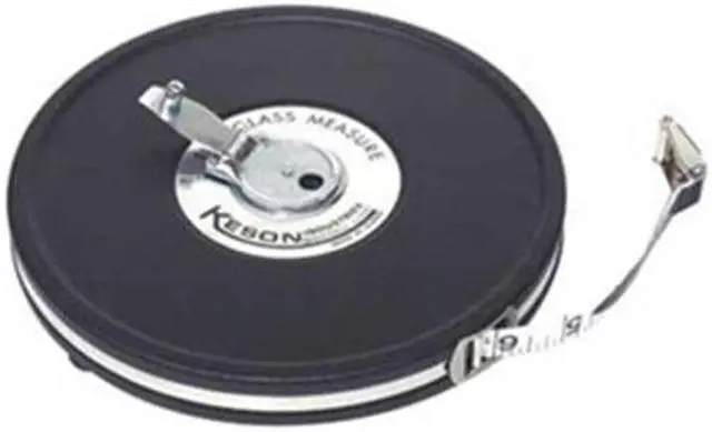 Main image of Keson Long Tape Measure,1/2 In x 50 ft,Black  MC-1810-50