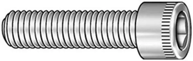 Main image of ZORO SELECT M8C25KCS M8-1.25 Cylindrical Socket Head Cap Screw, 25 mm L, 100 PK