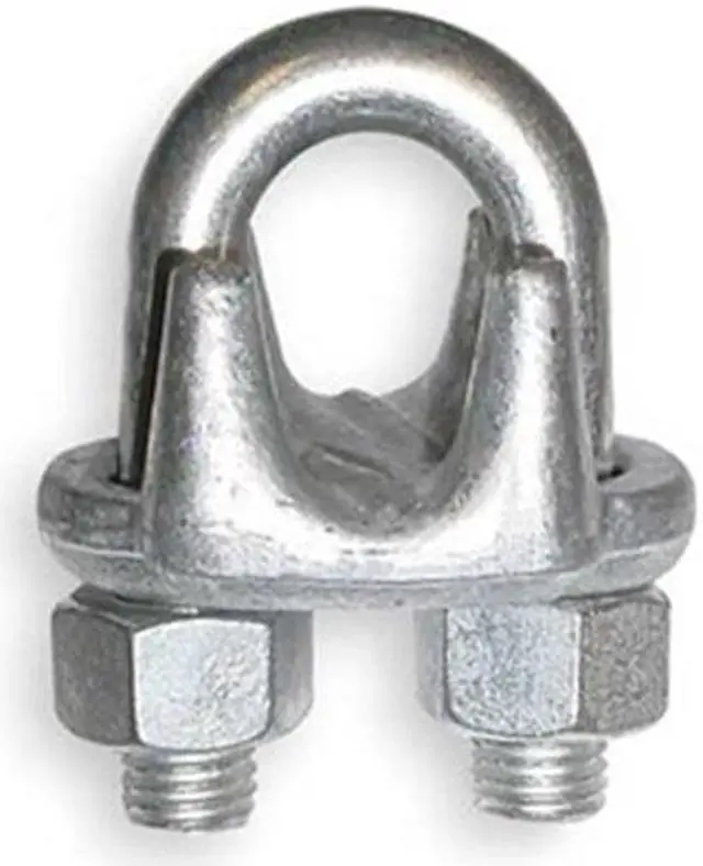 Alt view image 2 of 3 - DAYTON 2VKK3 Wire Rope Clip and Thimble Kit,7/16 In