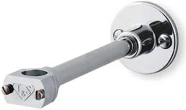 Main image of T&S BRASS B-109-01 Wall Bracket, Chrome Plated Brass
