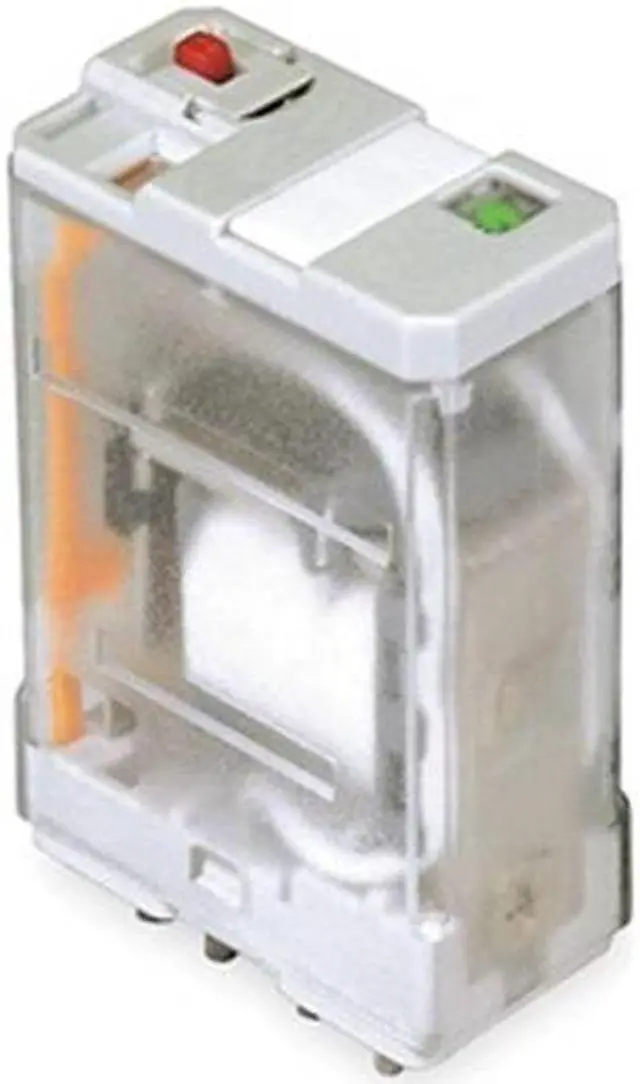 Main image of DAYTON 1EHE4 Plug-In, General Purpose Relay, Square, 15 A, 5