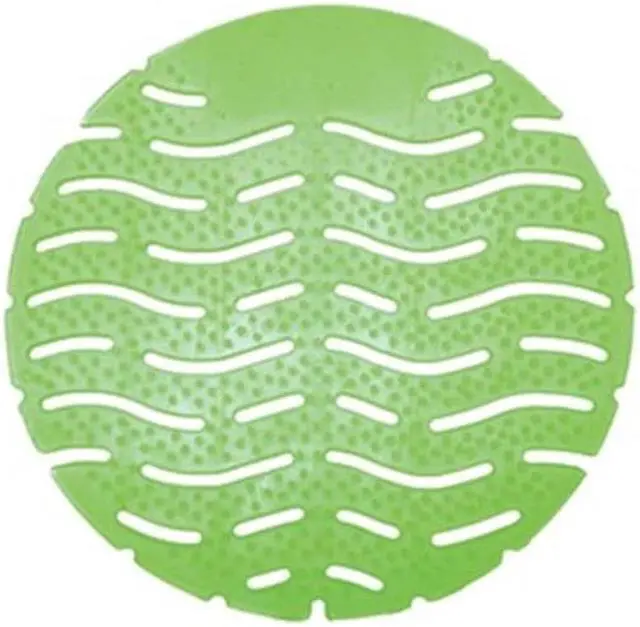 Main image of TOUGH GUY 6JJZ5 Urinal Screen,Wave,Cucumber Melon,PK10