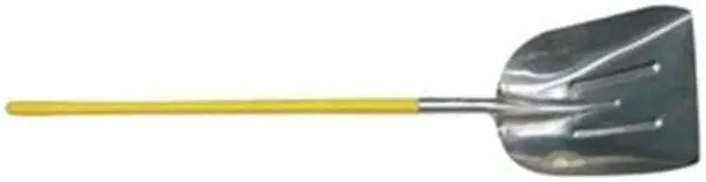 Main image of WESTWARD 4LVR5 No. 10 16 ga Scoop Shovel, Aluminum Blade, 48 in L Yellow