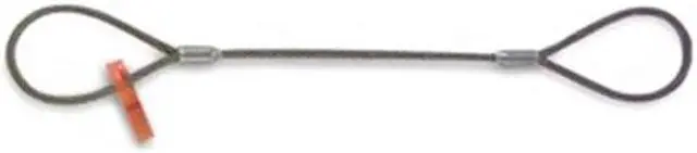 Alt view image 2 of 4 - LIFT-ALL 38IEEX2 Sling,Wire Rope,2 ft.