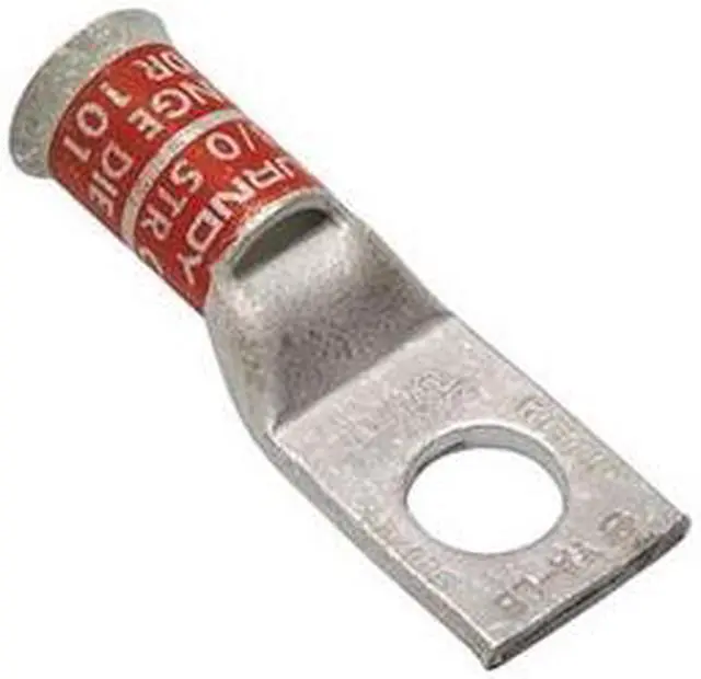 Main image of Std Belled Barrel CU Lug, 1 Hole, 2/0 AWG