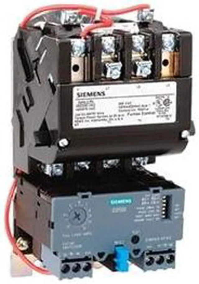 Main image of SIEMENS 14CUD32AF NEMA Magnetic Motor Starter, Non-Reversing, 1NO, 120V AC, 3