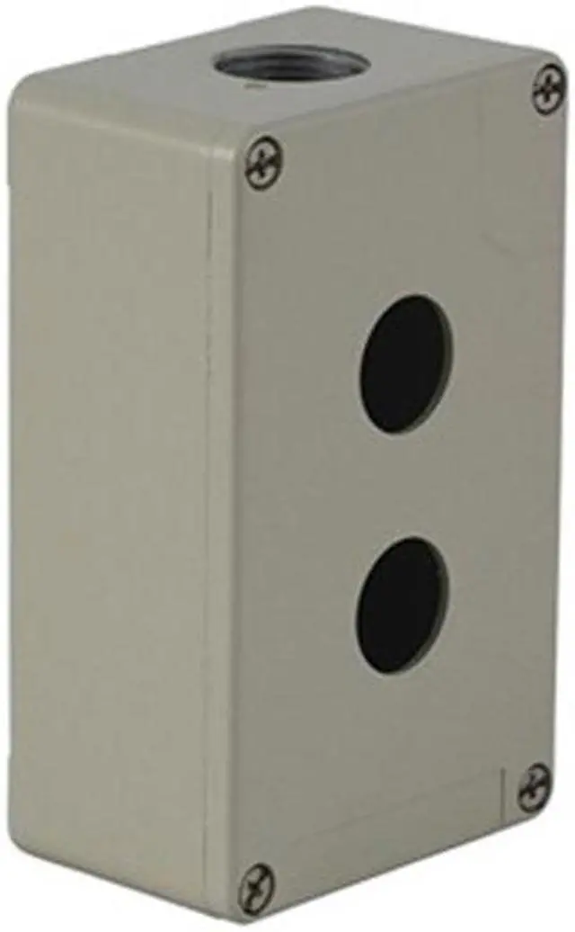 Main image of SCHNEIDER ELECTRIC XAPG29202 Pushbutton Enclosure,2.03 in.,Metal