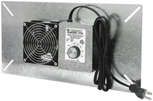 Main image of Crawl Space Fan, 110 cfm, Plug-in