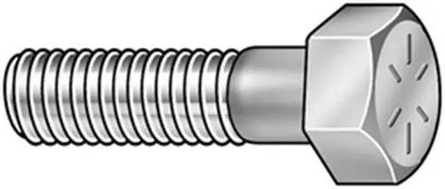 Main image of FABORY N04100.100.0700 1"-8 Grade 8 Hex Head Cap Screw, Steel