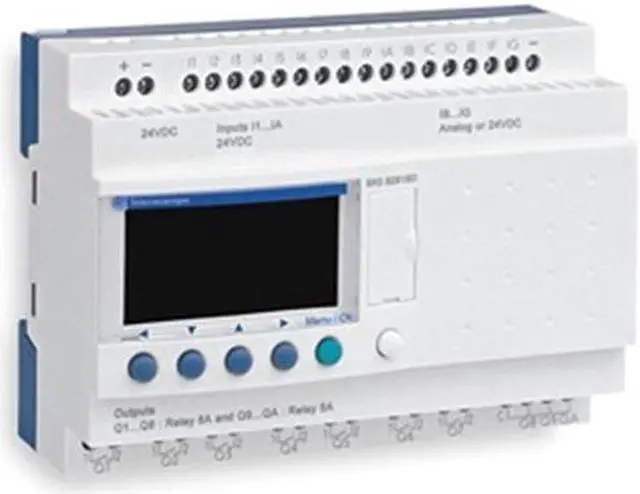Main image of SCHNEIDER ELECTRIC SR2B201FU Logic Relay,100-240VAC,With Display