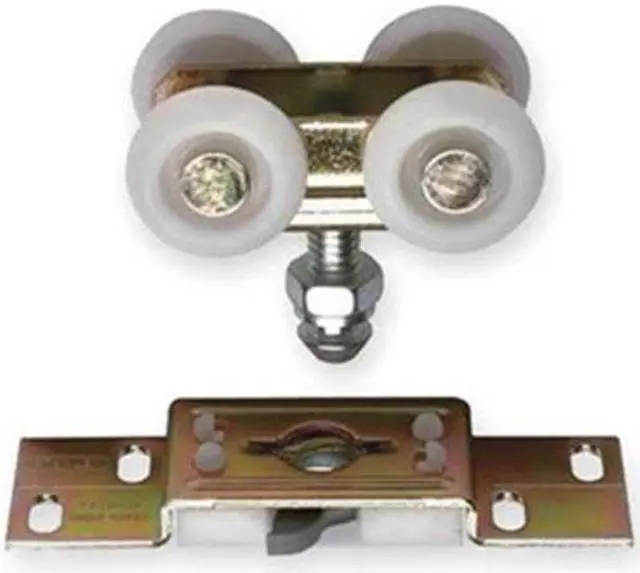 Main image of ZORO SELECT 1RBL8 4 Wheel Replacement Hanger, 3-23/32"L x 1-1/16"W, Zinc
