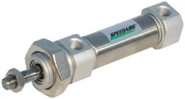 Main image of SPEEDAIRE C85F25-50 Round Body Cylinder, 25 mm Bore, 50 mm Stroke, ISO Double