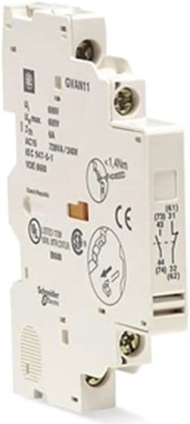 Main image of SCHNEIDER ELECTRIC GVAN20 Auxillary Contact,6A,2NO