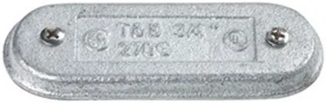 Main image of THOMAS & BETTS 570F Conduit Body Cover,1-1/2 in.