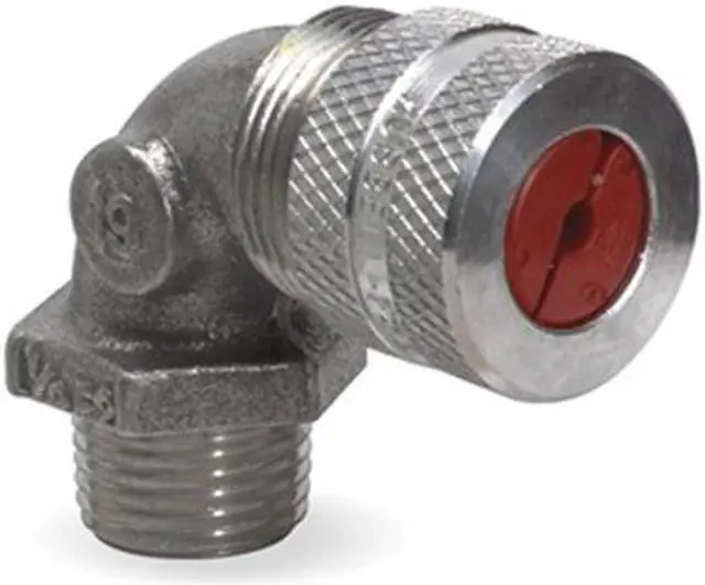 Main image of HUBBELL WIRING DEVICE-KELLEMS NHC1035 Liquid Tight Connector,3/4in,90 deg,Blue