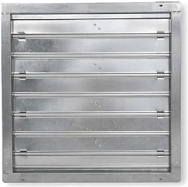 Main image of Damper, Motorized, 16 In, Galvanized Steel