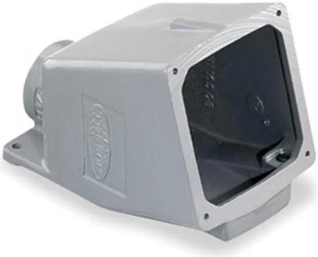 Main image of HUBBELL WIRING DEVICE-KELLEMS BB201W Angl Back Box,20/30A,3/4"Hub,15,Metllic